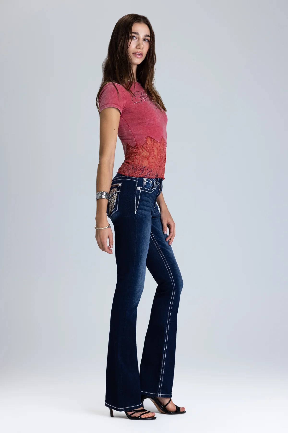 Arella Wings Bootcut Jeans - Image 6