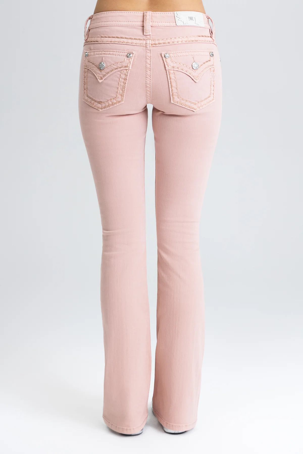 Bella Vie Stitched Bootcut Jeans - Image 6