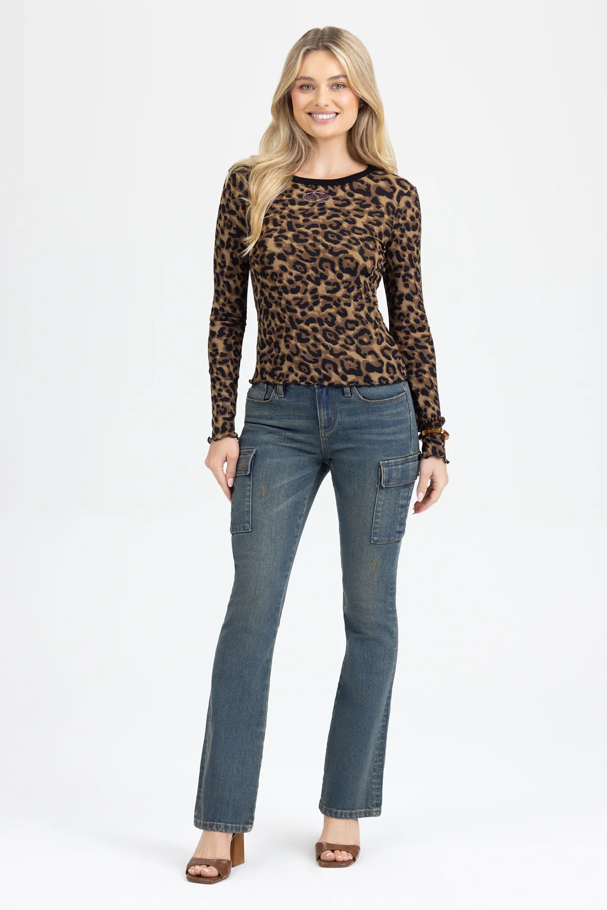 Blaine Cargo Bootcut Jeans - Image 4