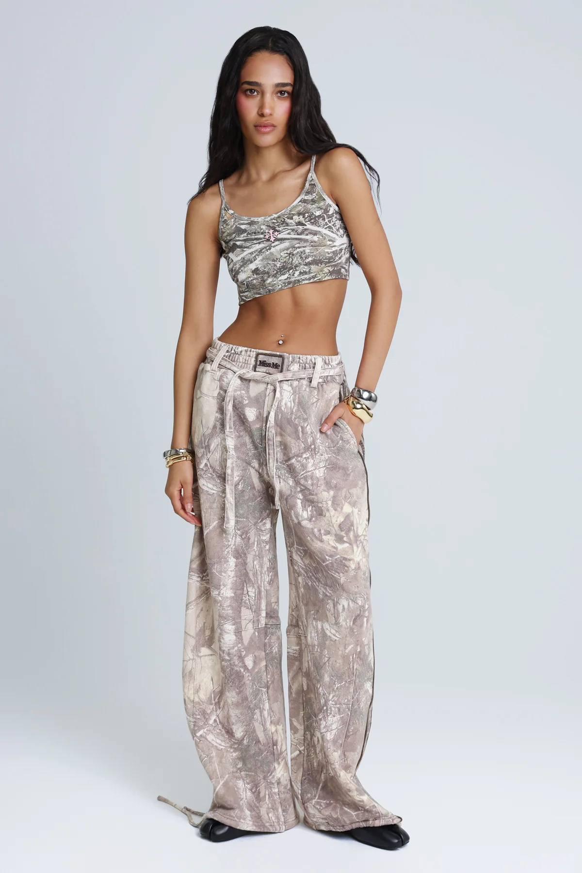Cadet Camo Cropped Cami - Image 4