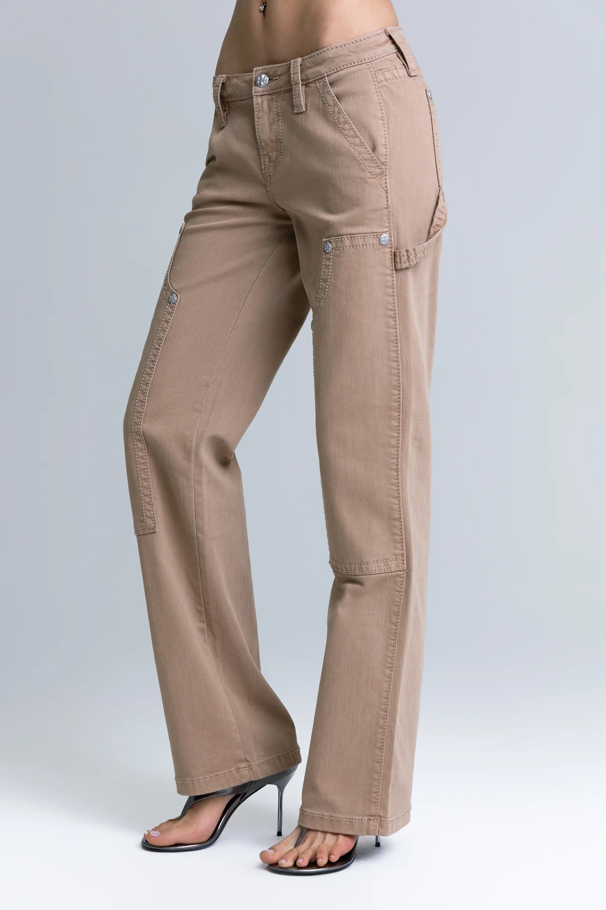 Cairo Low Rise Slim Wide Jeans - Image 2