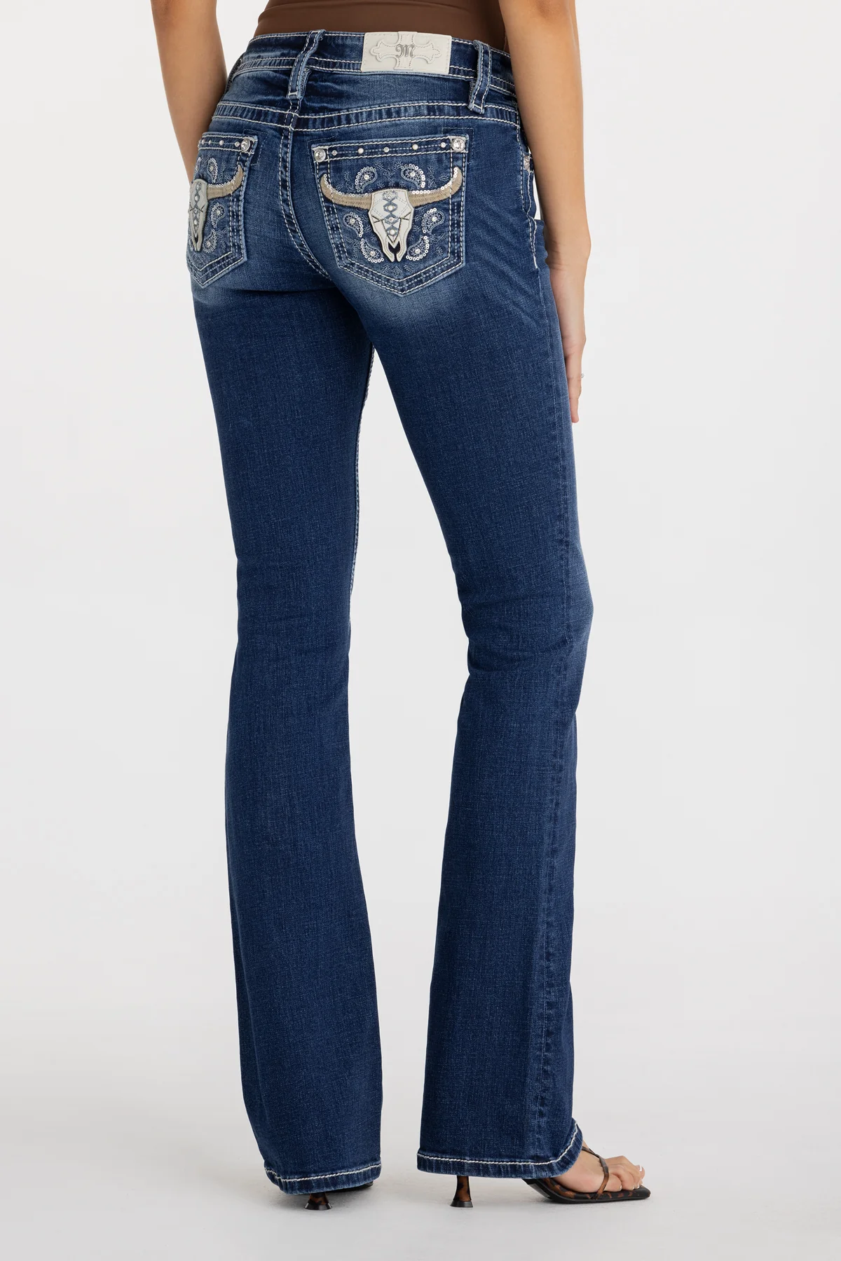 Calista Longhorn Bootcut Jeans - Image 6
