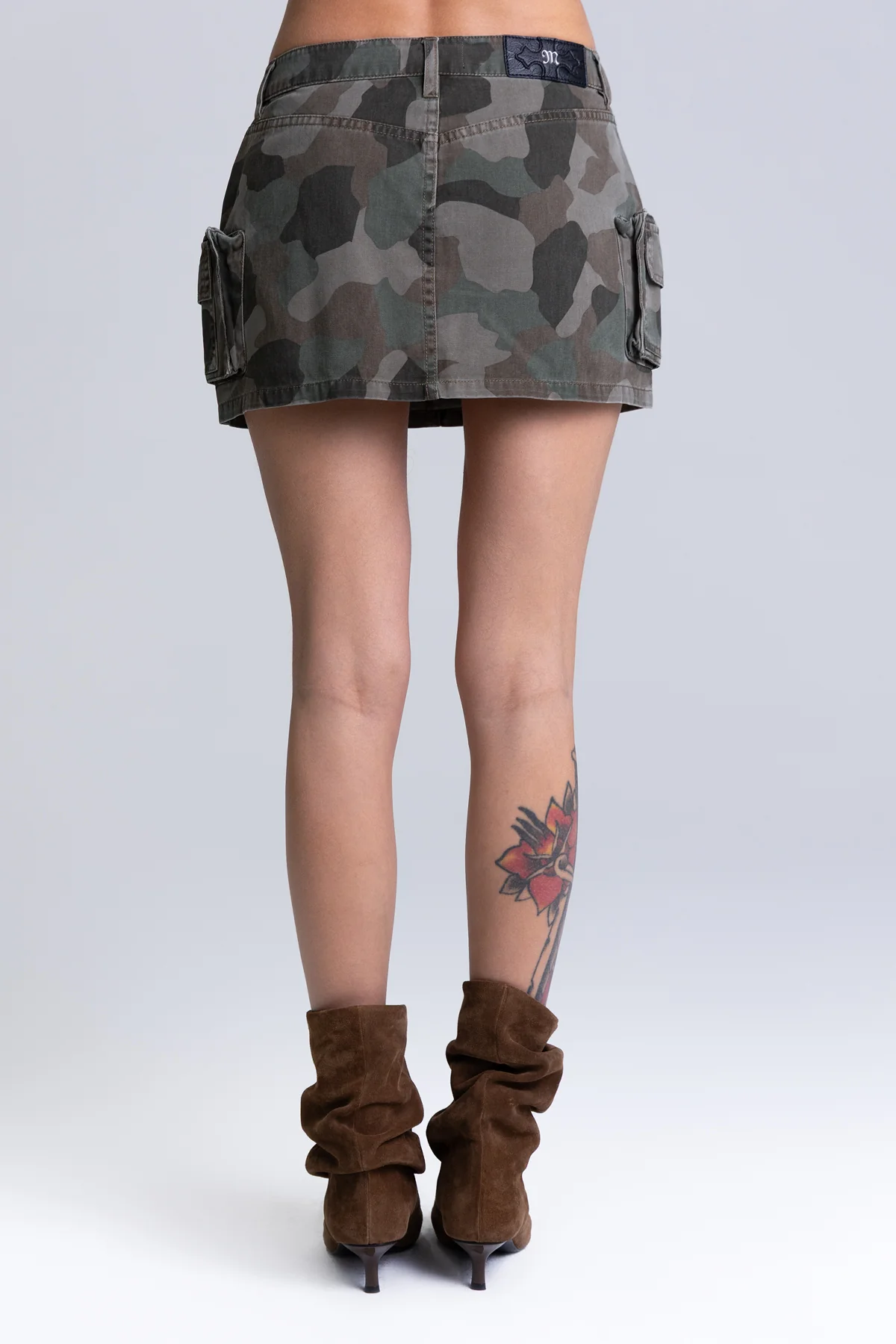 Chase Camo Cargo Skirt - Image 7