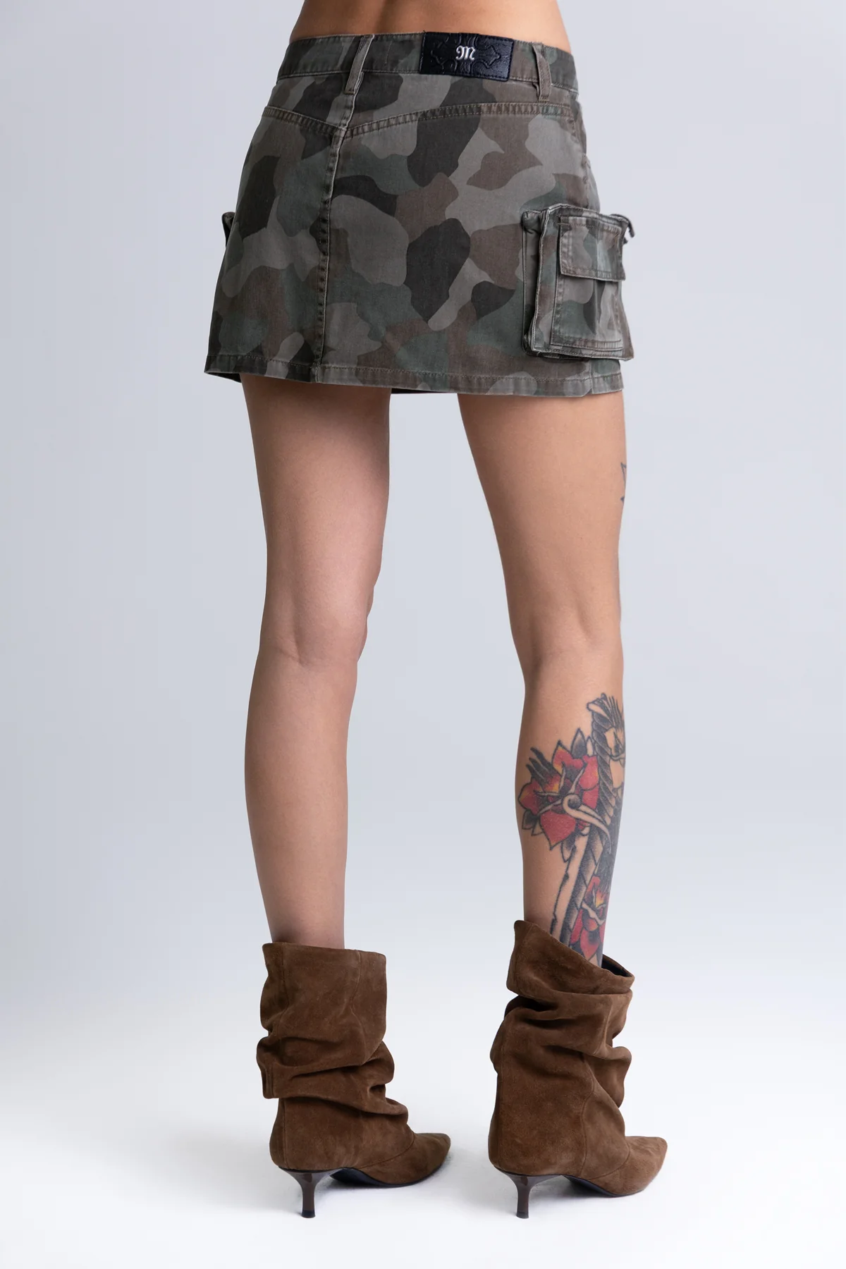 Chase Camo Cargo Skirt - Image 8