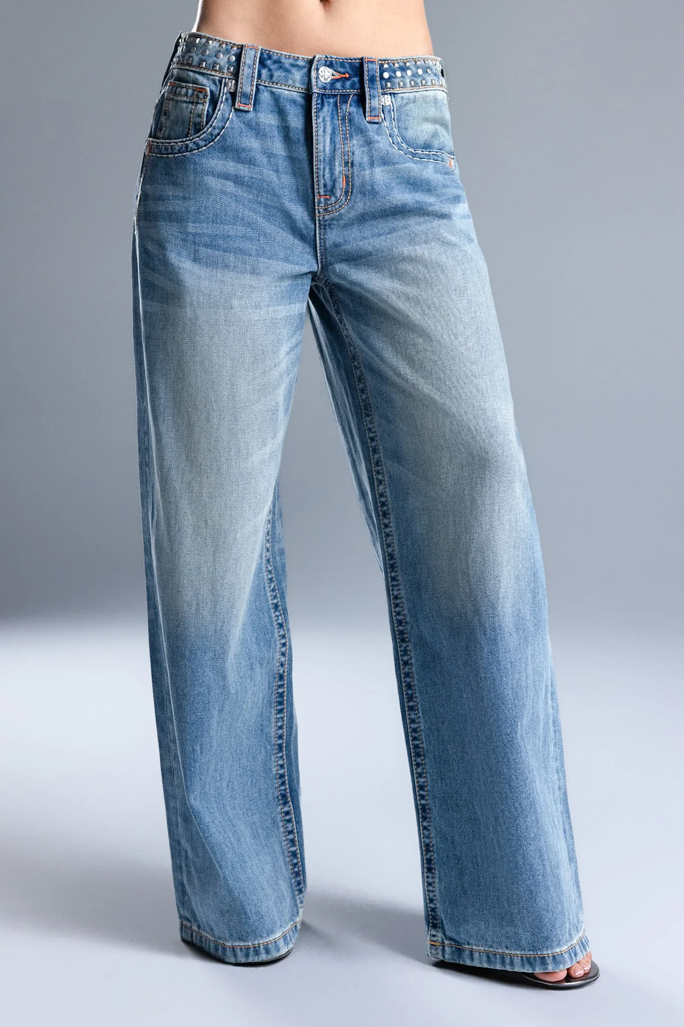 Corina Low Rise Baggy Jeans - Image 3