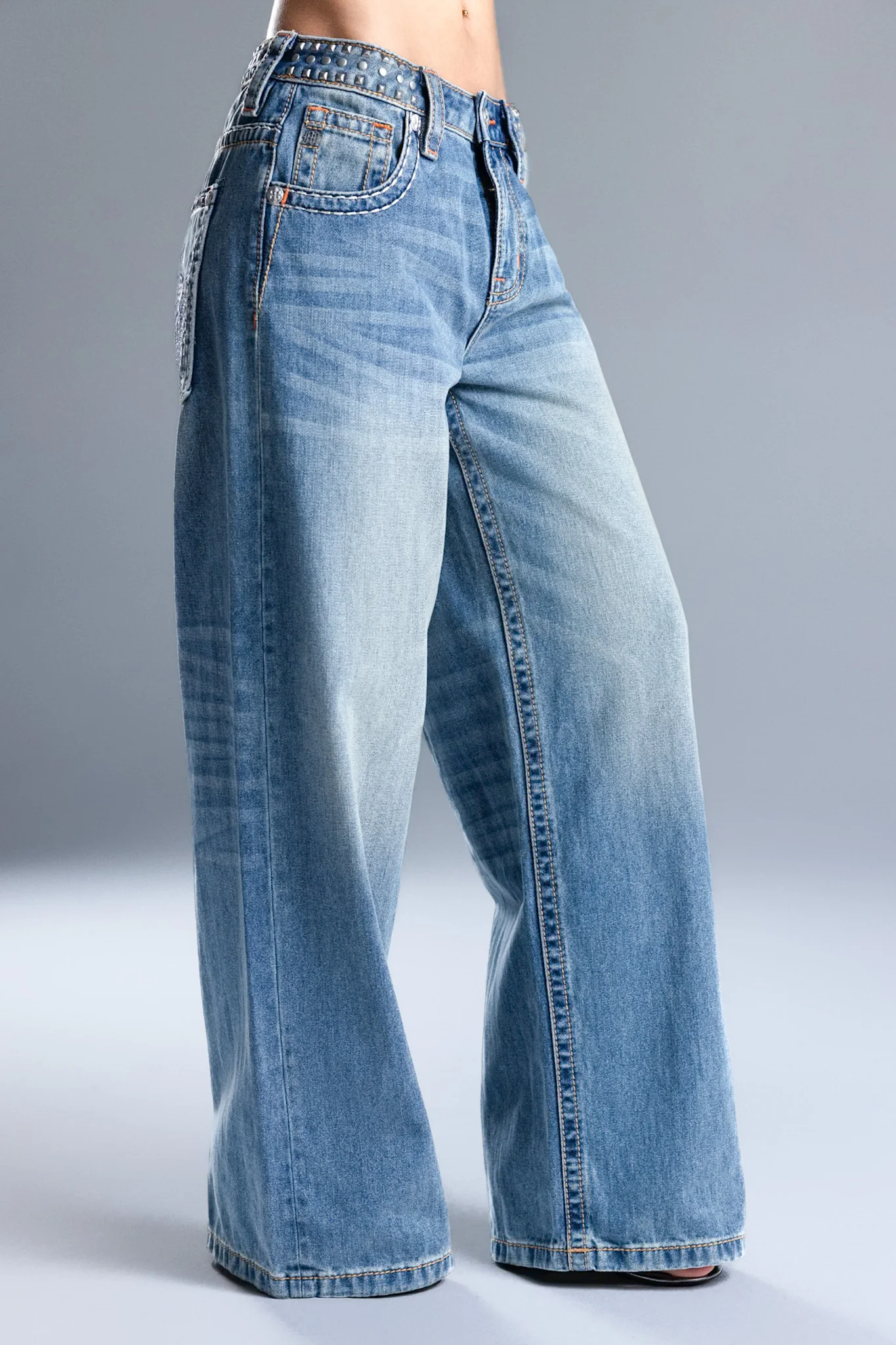 Corina Low Rise Baggy Jeans - Image 4