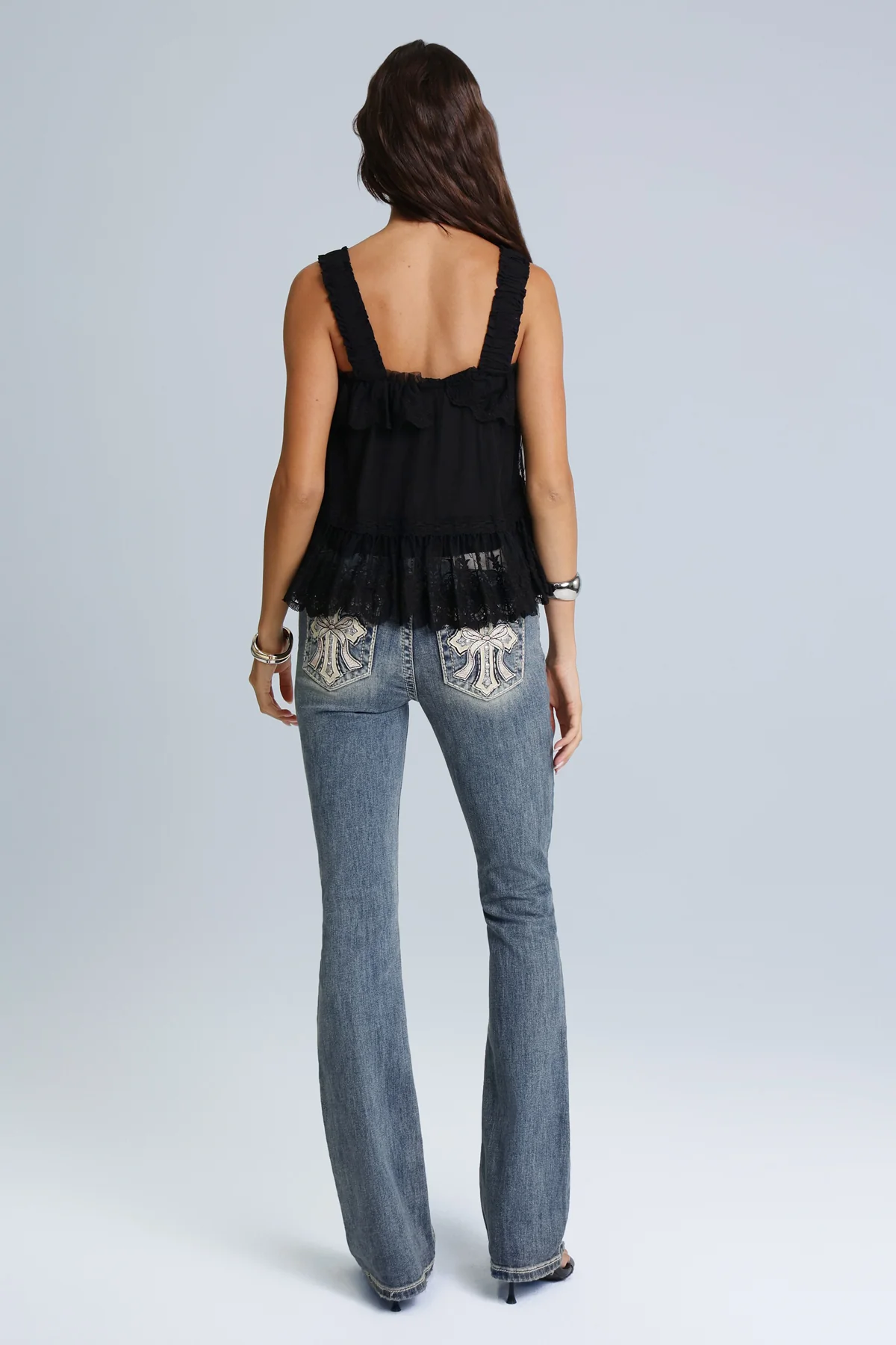 Dolly Low Rise Bootcut Jeans - Image 7