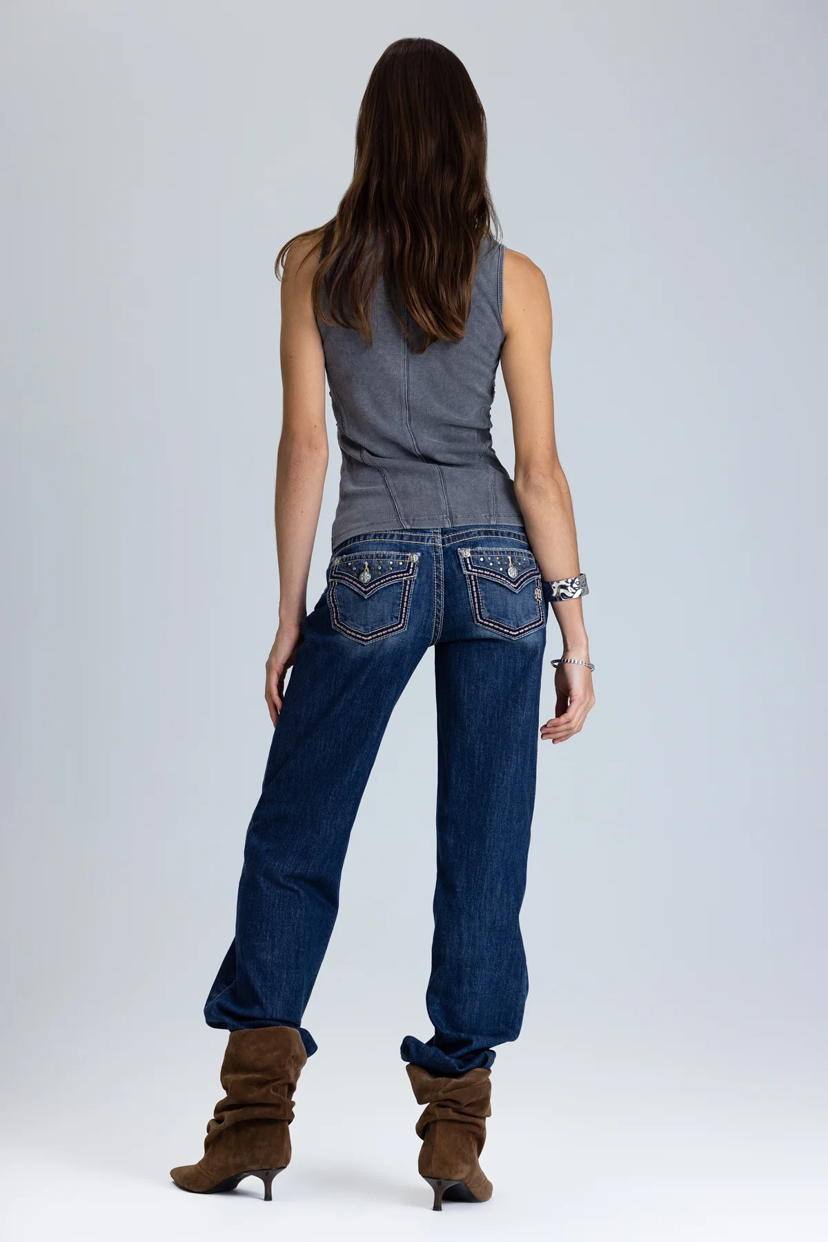 Giselle Double Waist Slim Wide - Image 4