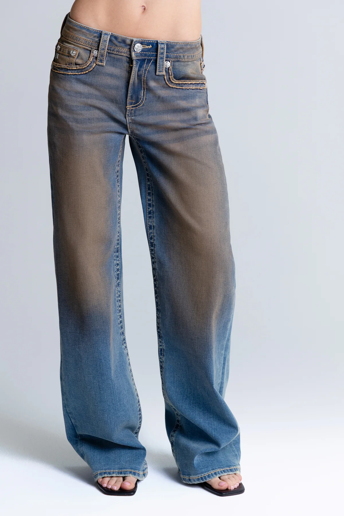 Hudson Wide Leg Jeans - Image 6