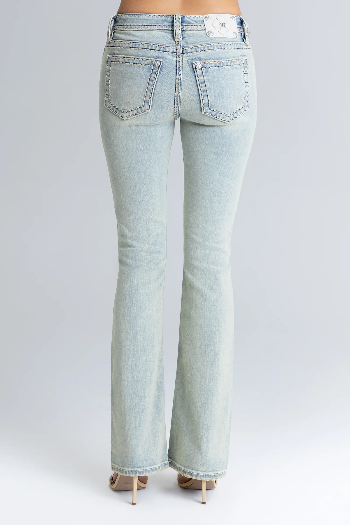 Imali Stitched Bootcut Jeans - Image 7