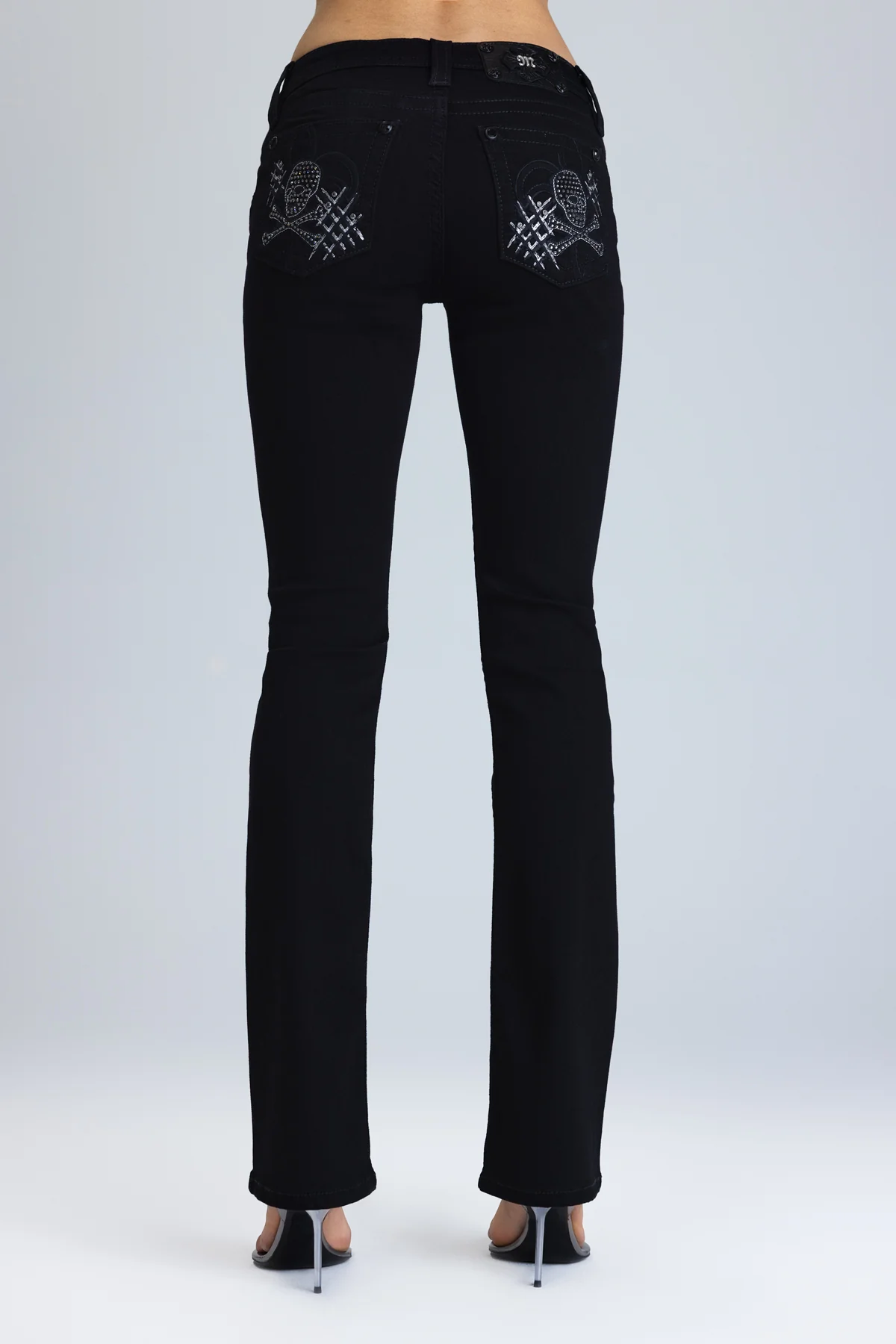 Jax Fleur Low Rise Bootcut Jeans - Image 2