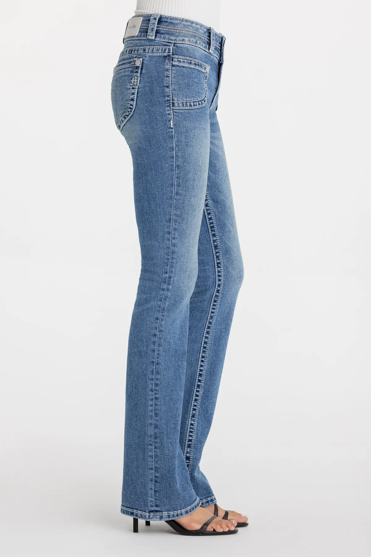 Jolene Double Waist Bootcut Jeans - Image 4