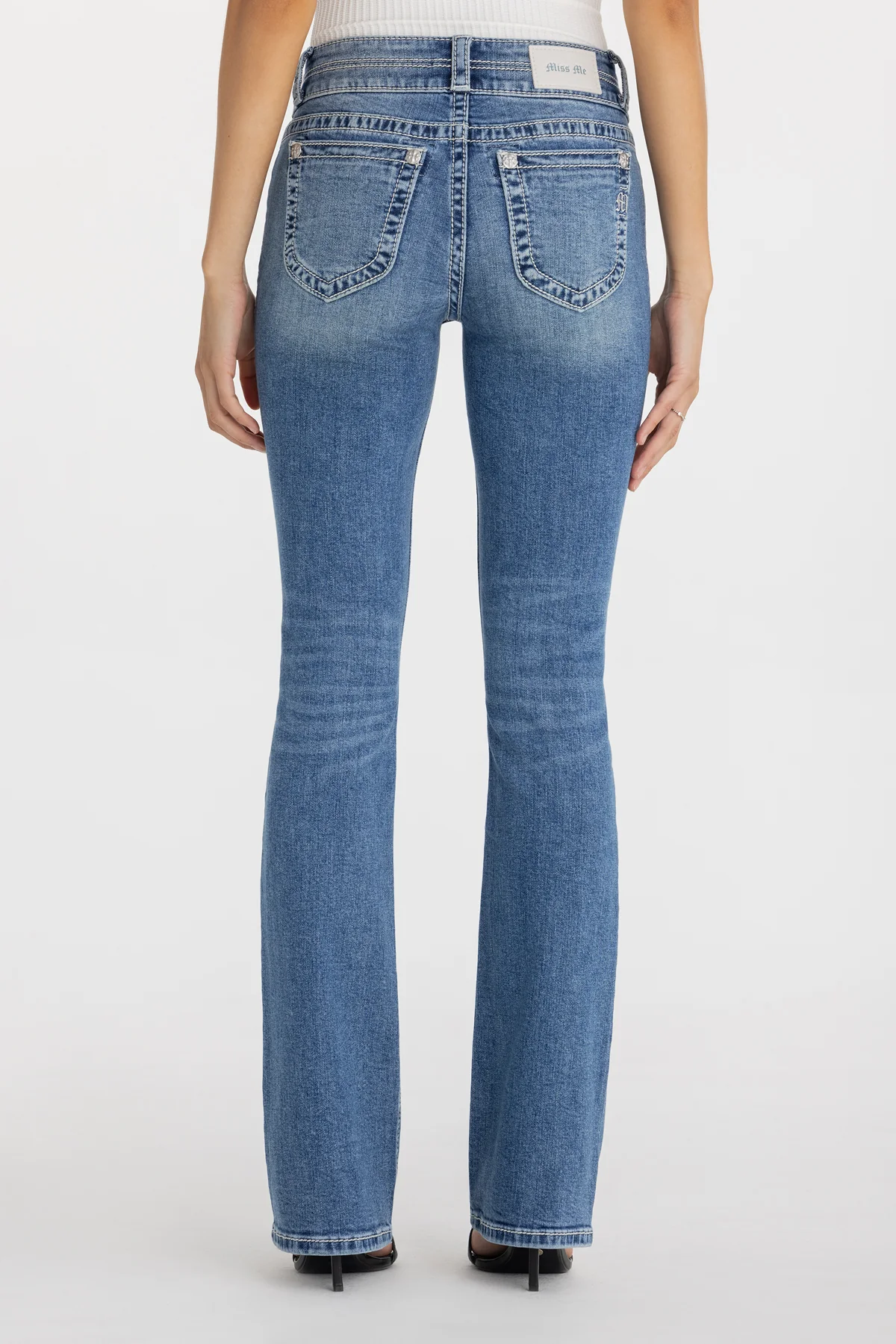 Jolene Double Waist Bootcut Jeans - Image 5