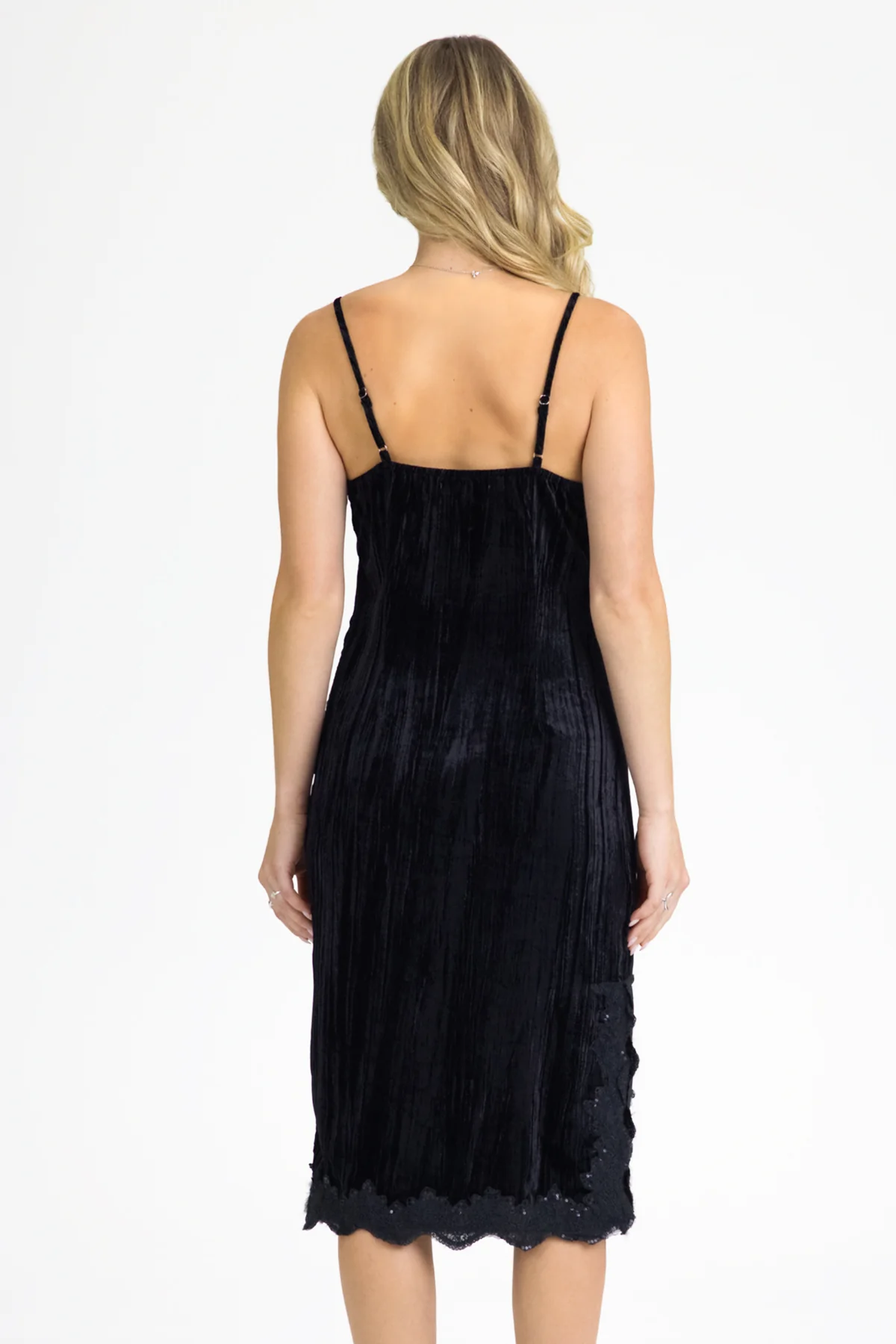 Joyce Velvet Dress - Image 2