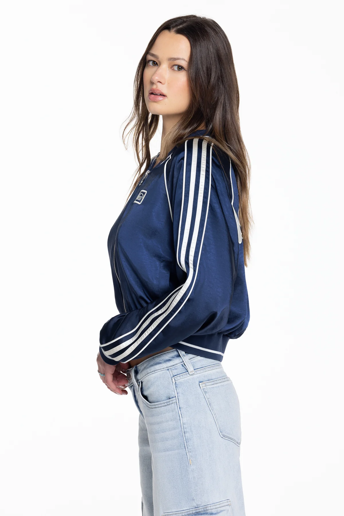 Kaia Satin Jacket - Image 10