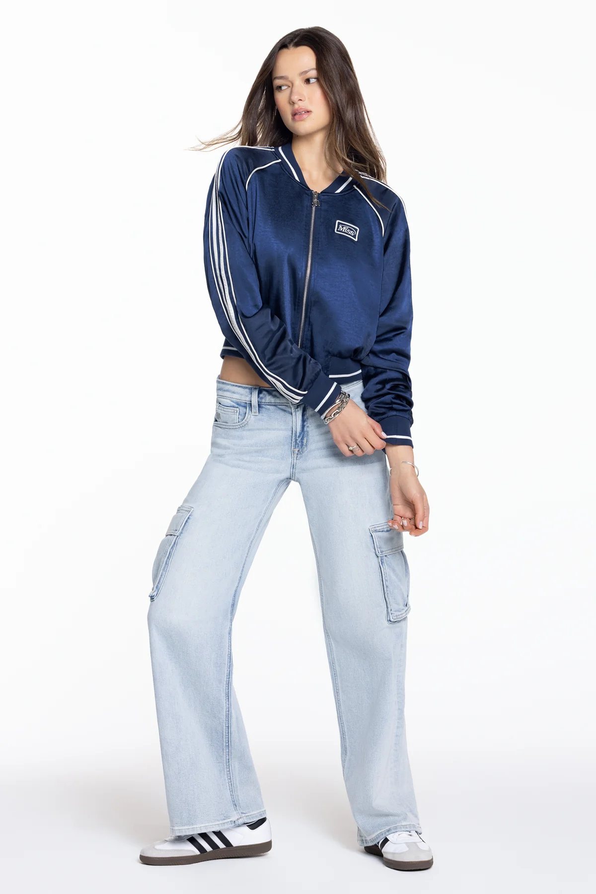 Kaia Satin Jacket - Image 11