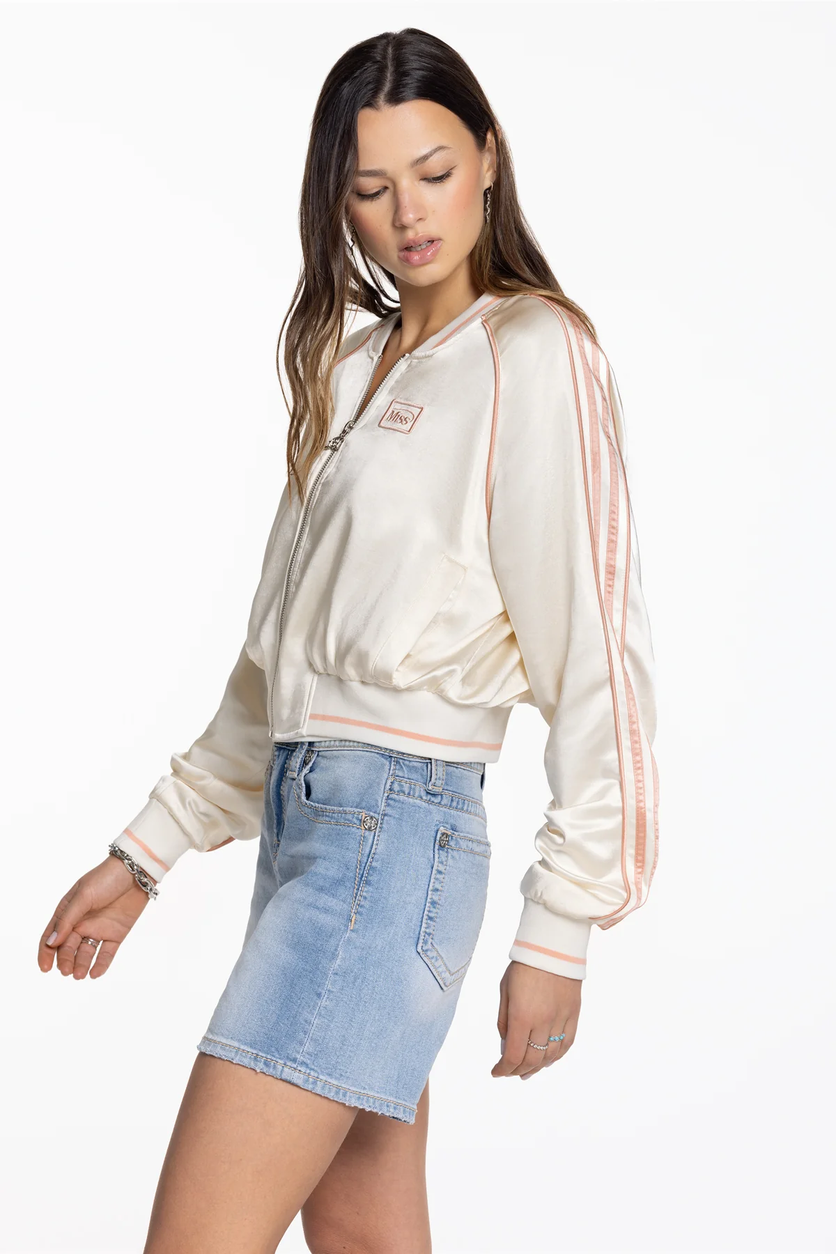 Kaia Satin Jacket - Image 5