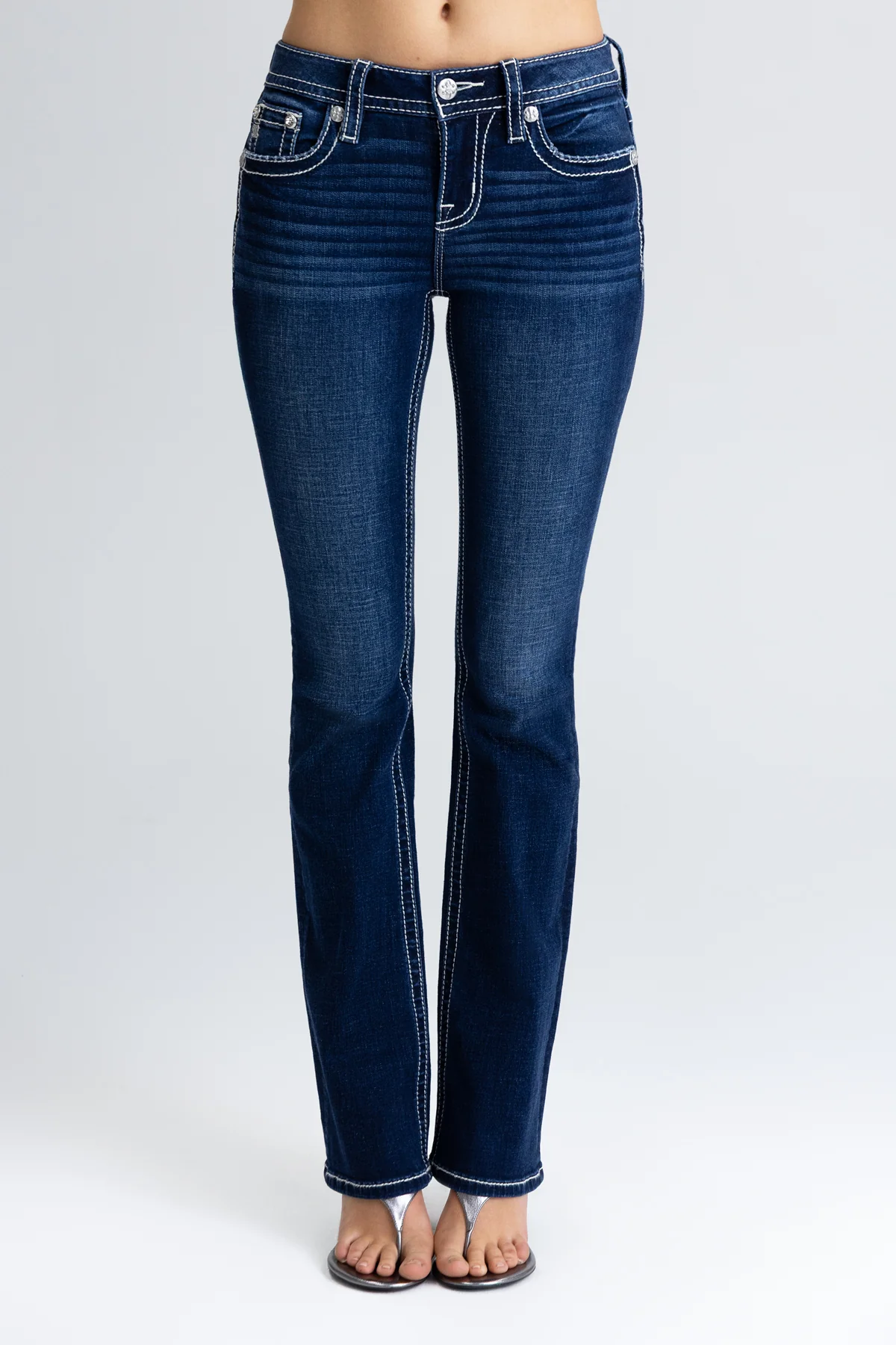 Kasey Longhorn Bootcut Jeans - Image 3