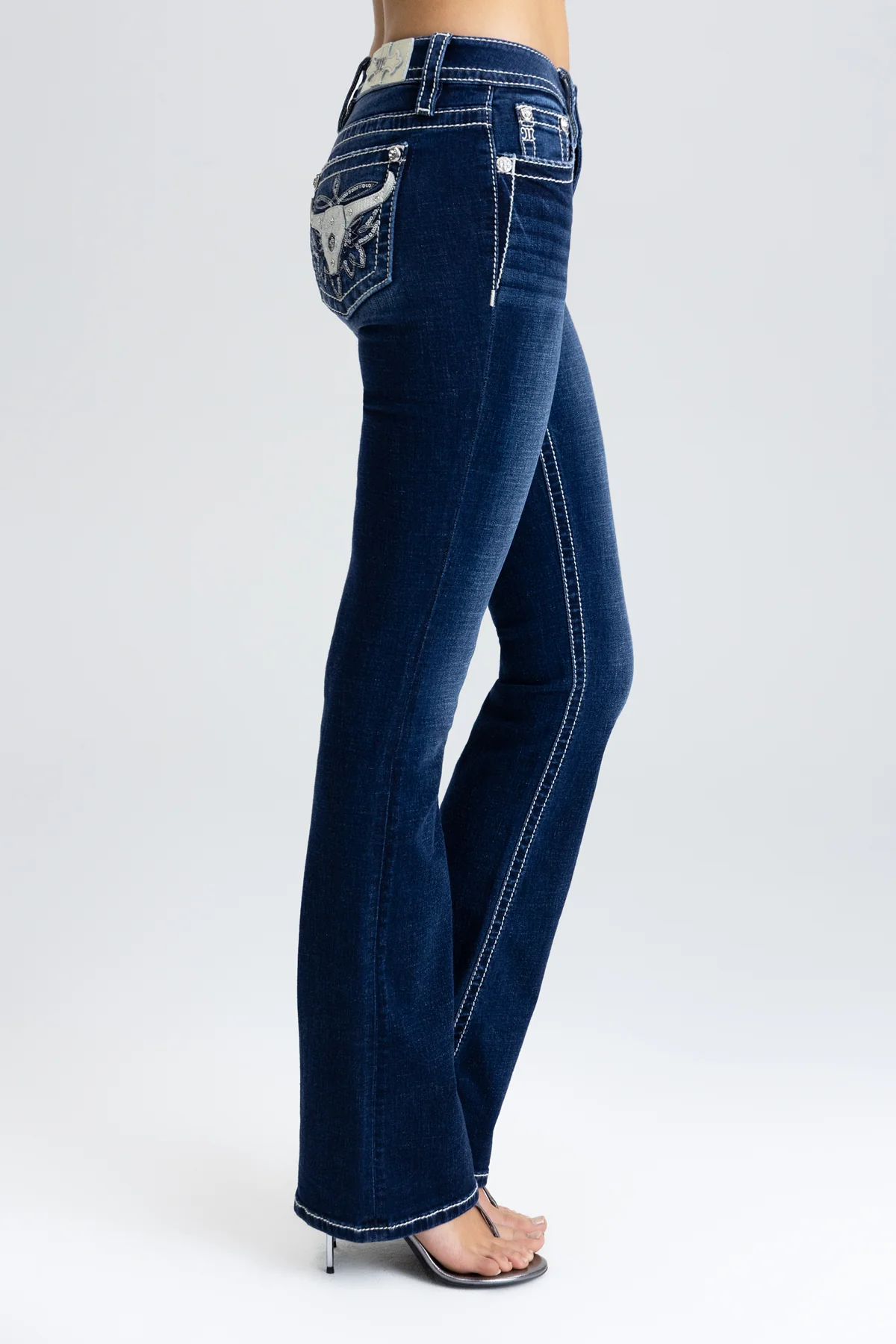 Kasey Longhorn Bootcut Jeans - Image 4