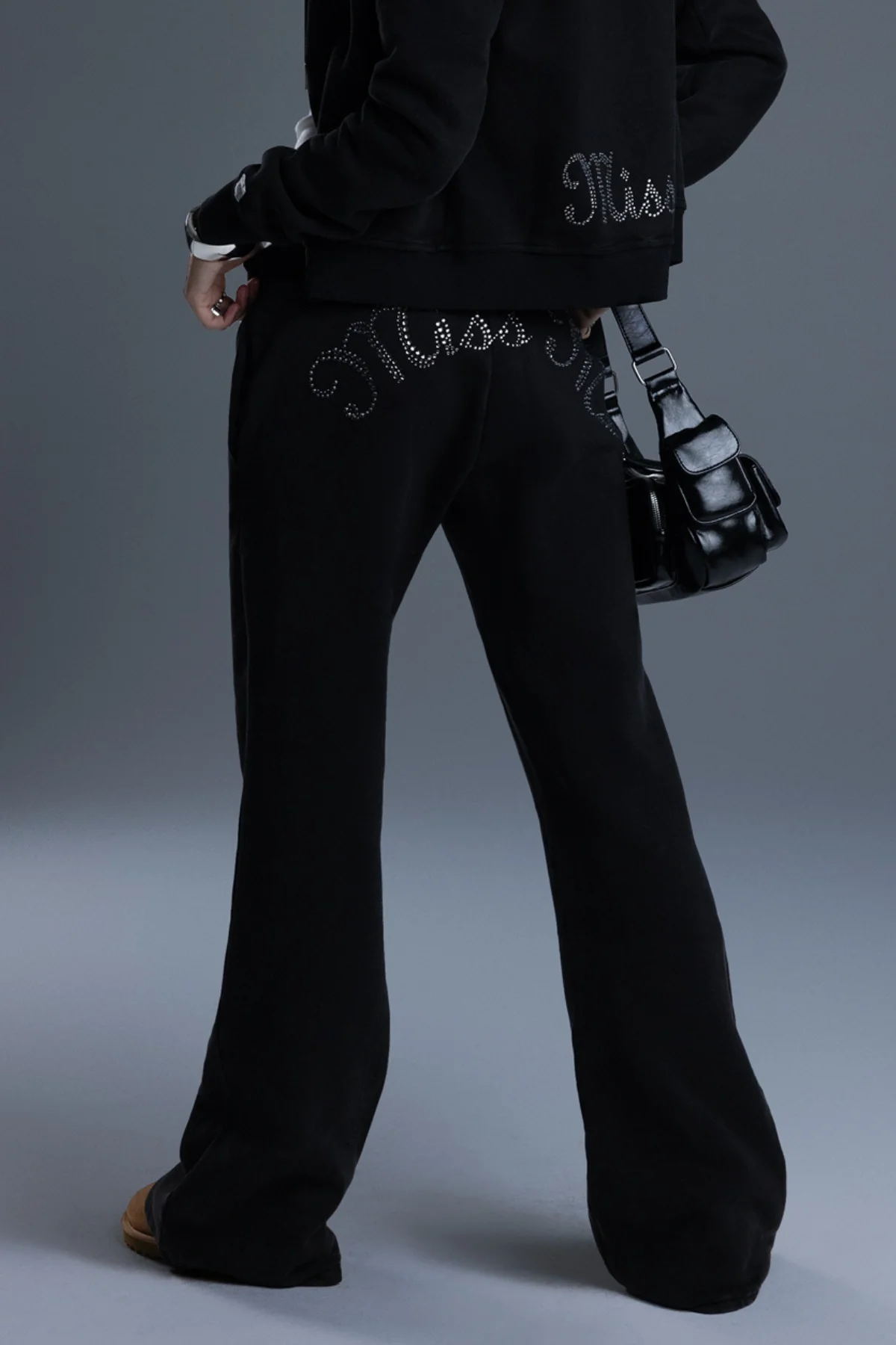 Loves It More Rhinestone Sweatpants - Image 6