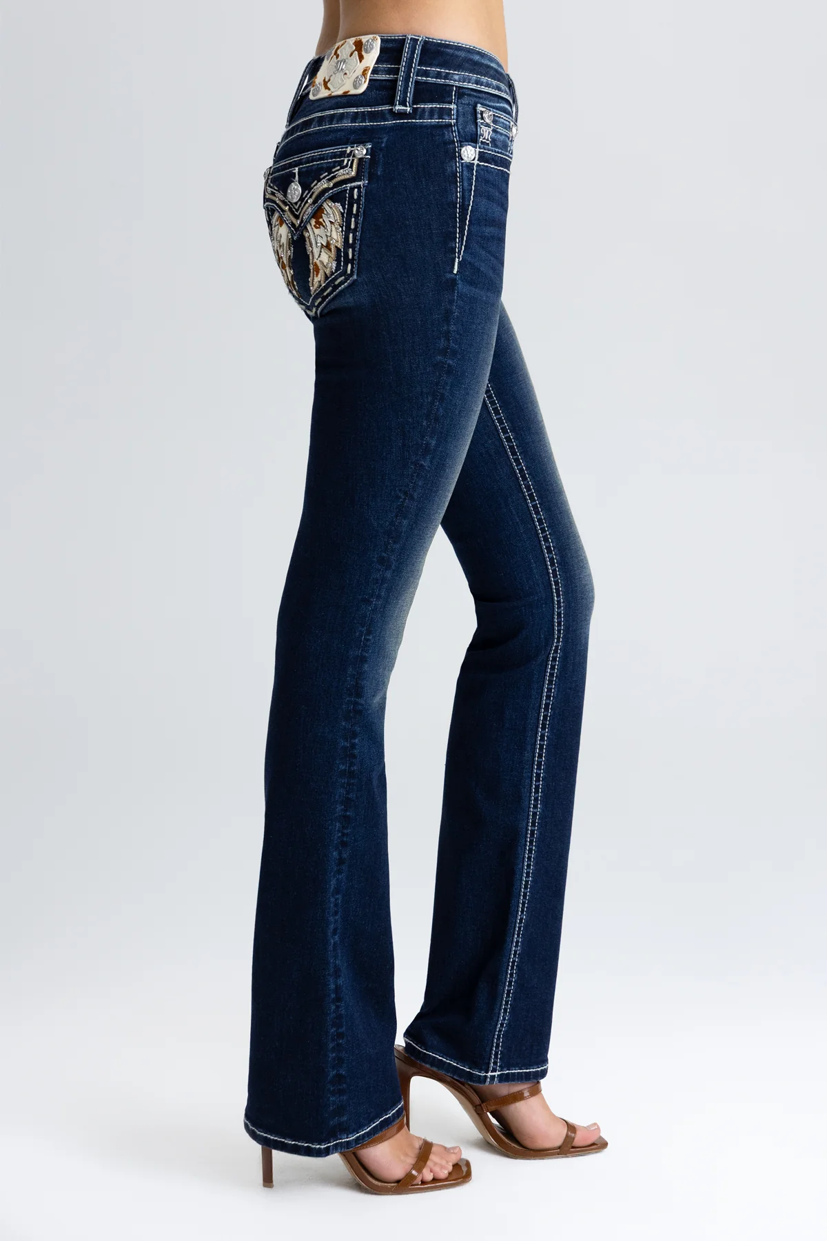 Marleigh Wings Bootcut Jeans - Image 4
