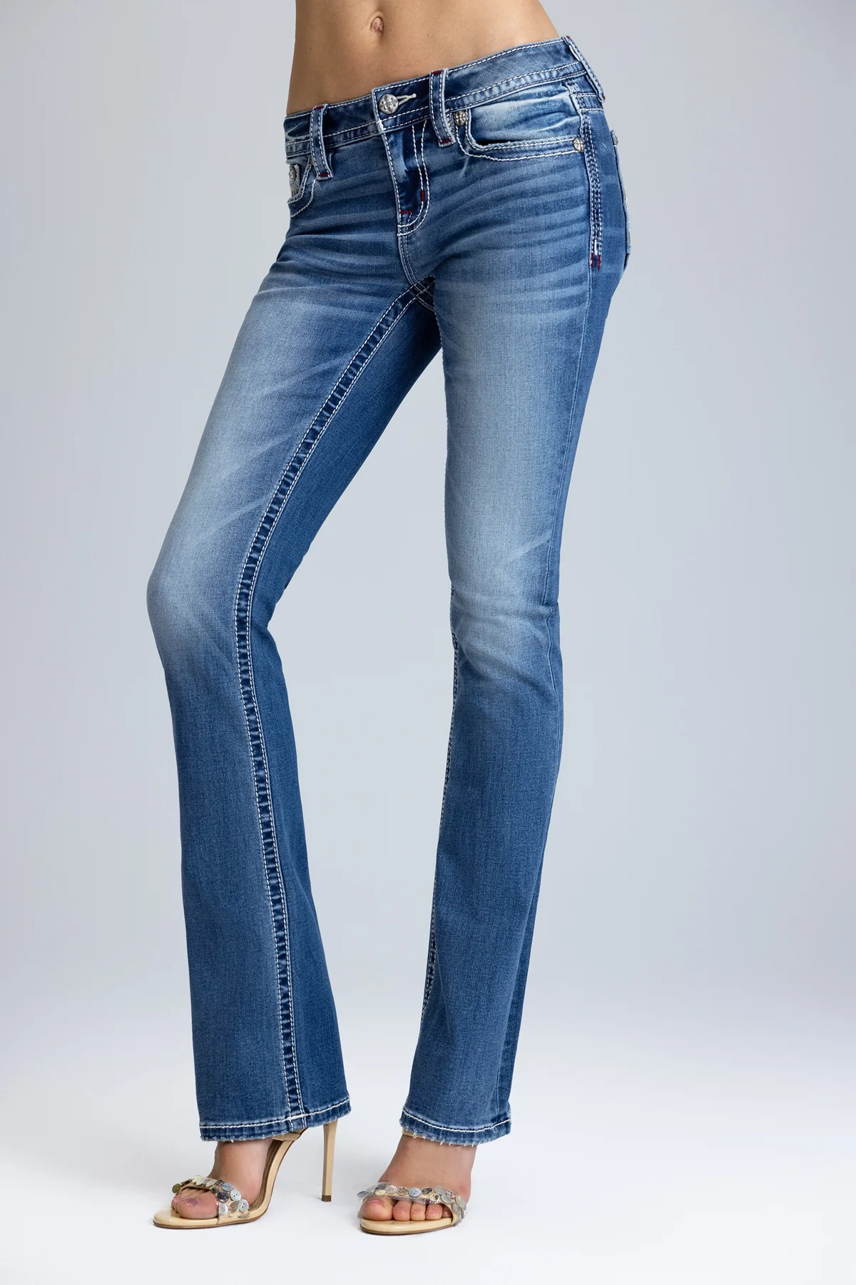Maven Logo Bootcut Jeans - Image 5