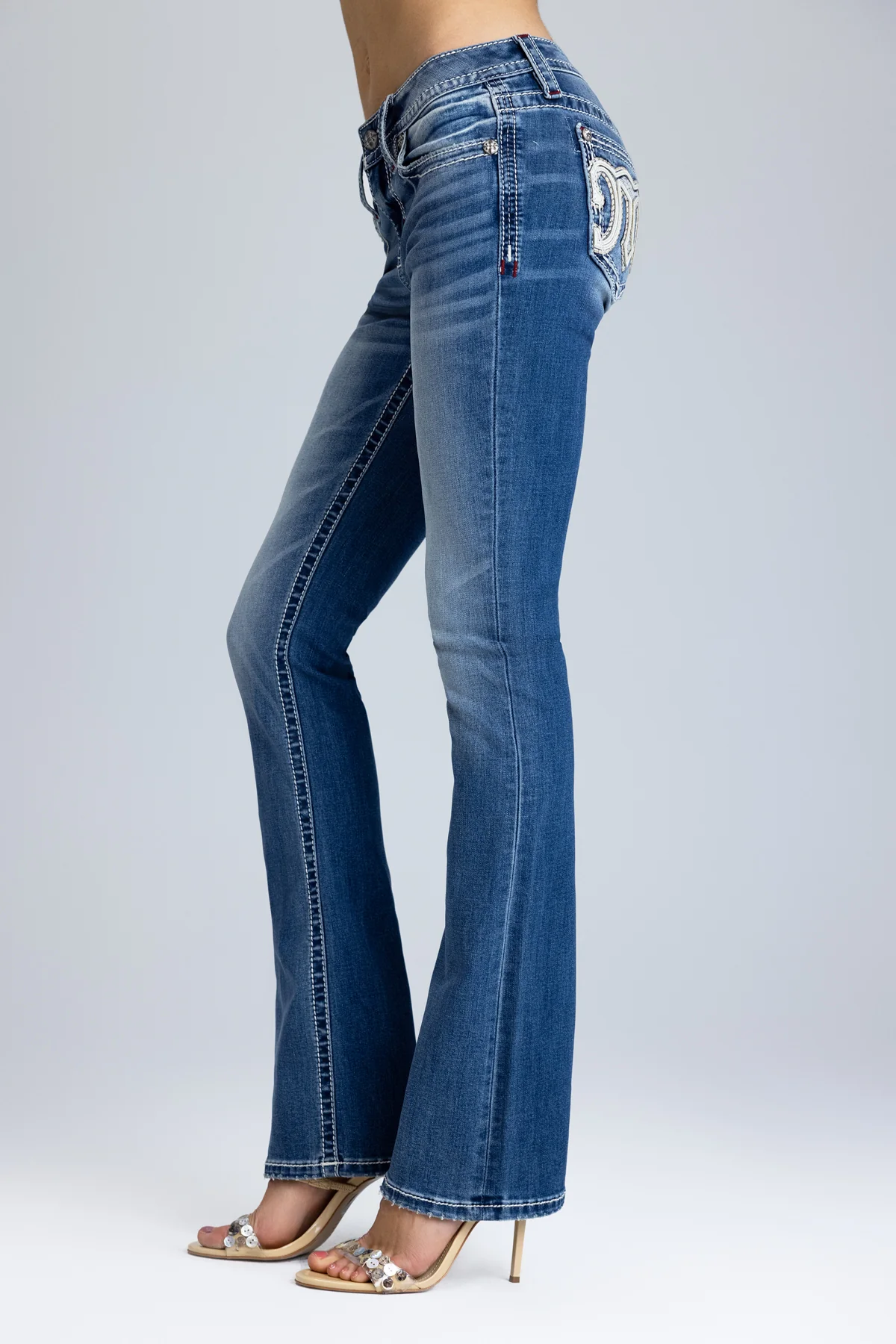 Maven Logo Bootcut Jeans - Image 6