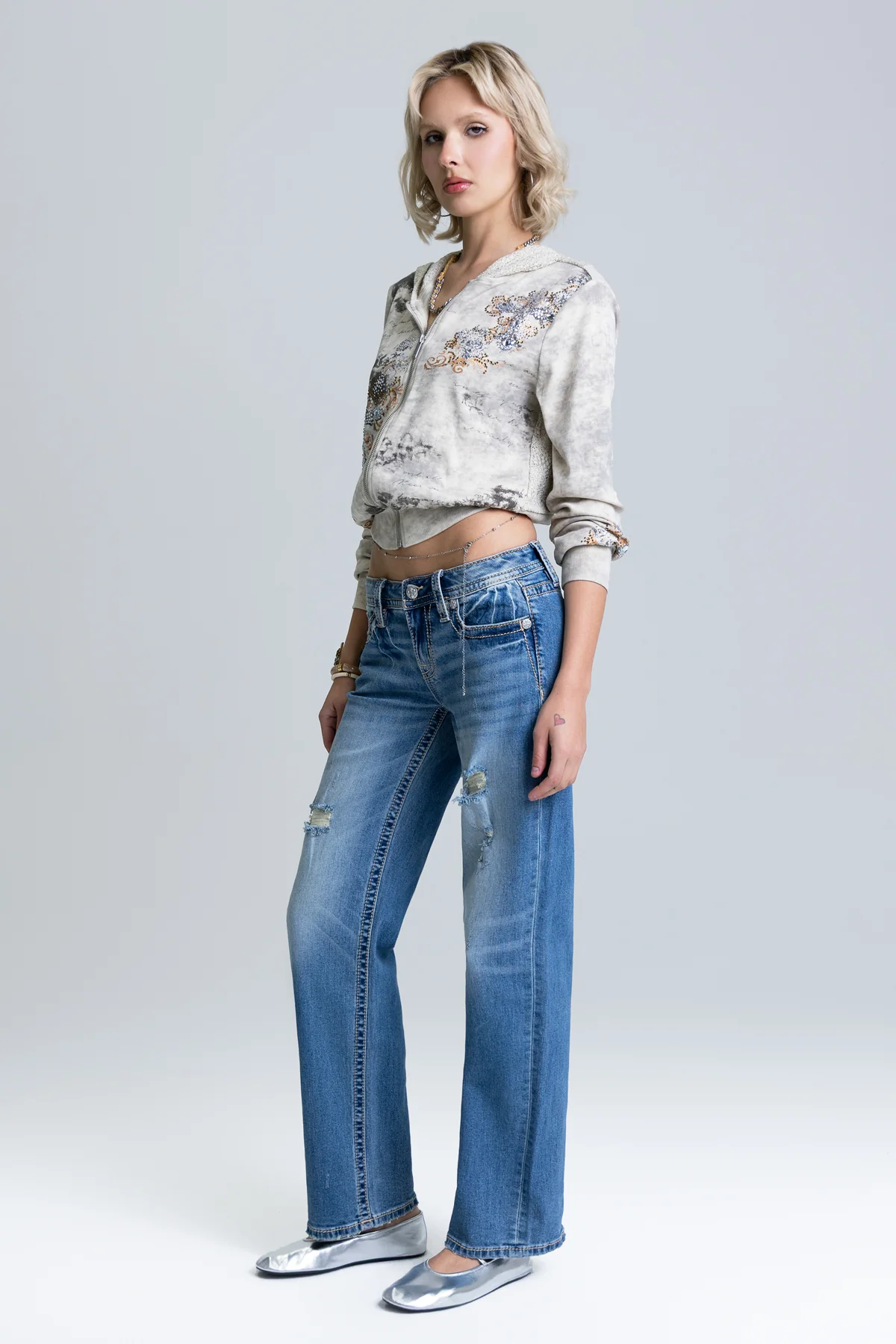 Mina M Low Rise Slim Wide - Image 6
