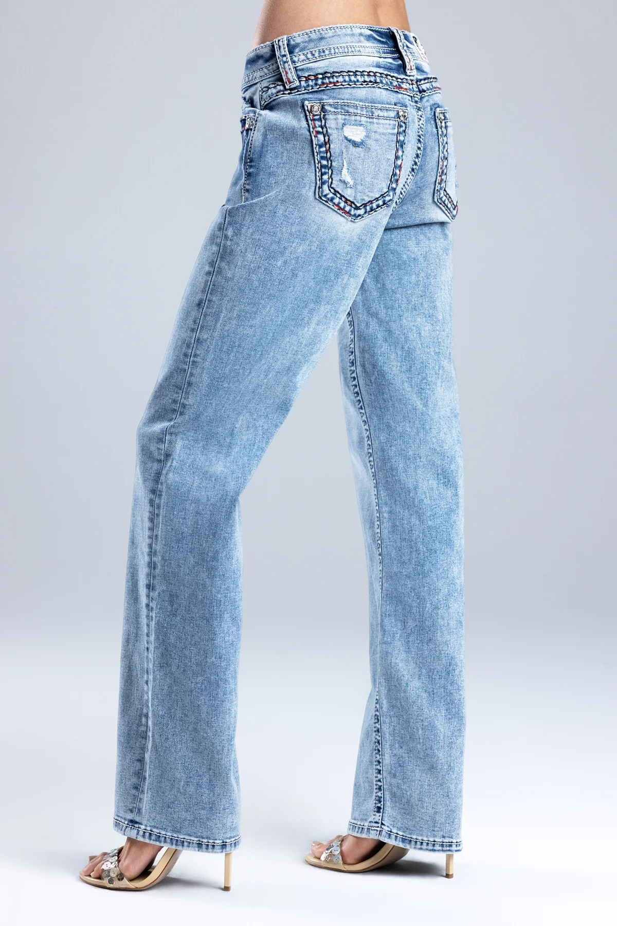 Monroe Stitched Slim Wide