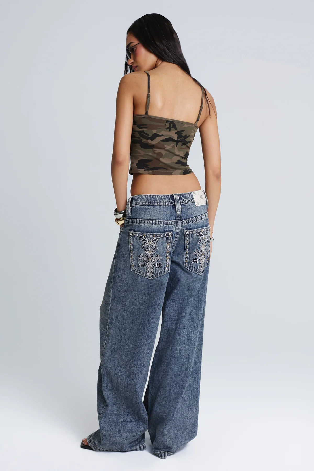 Nocturne Low Rise Baggy Jeans - Image 5