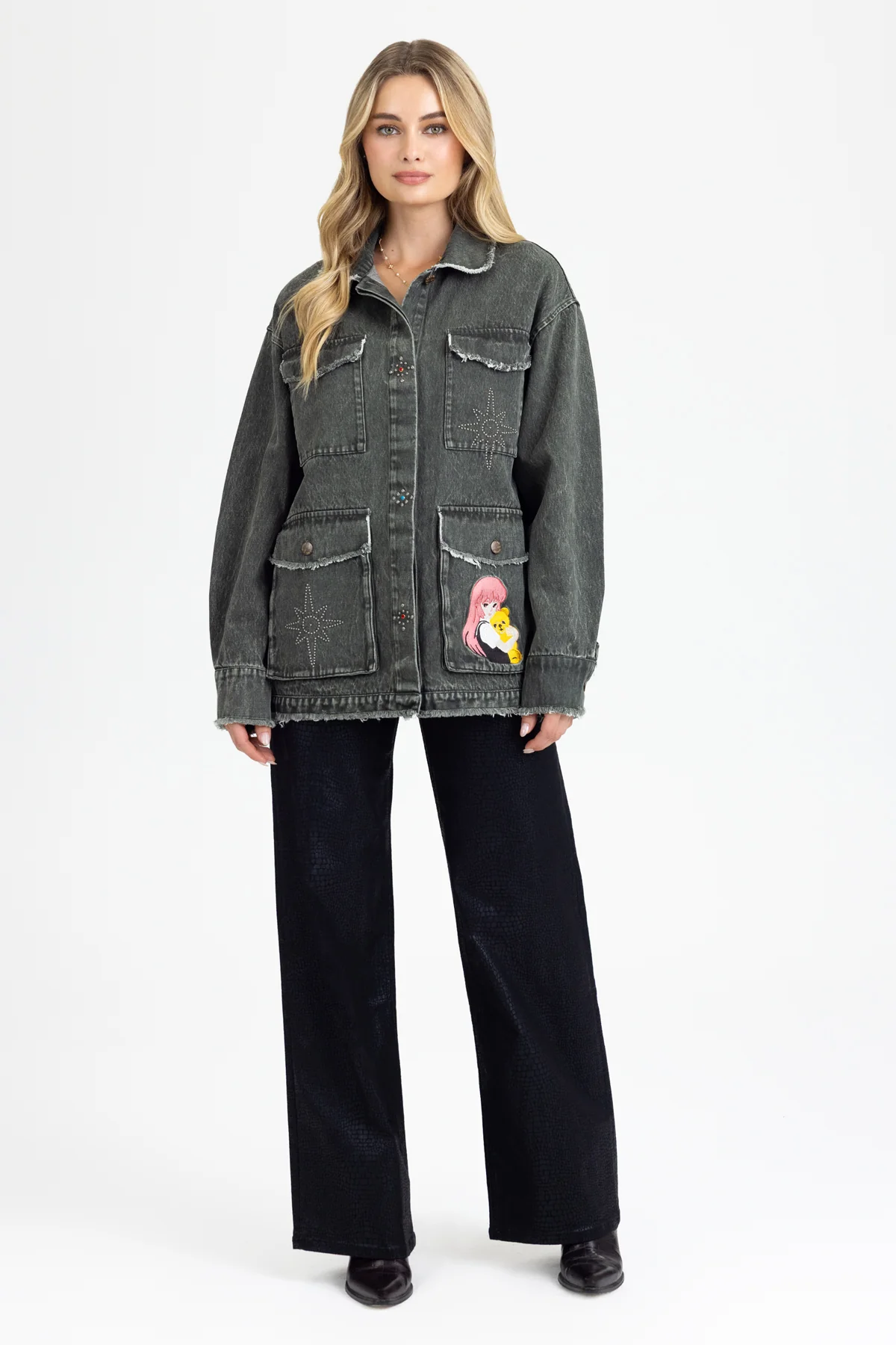 Pia Python Wide Leg - Image 5