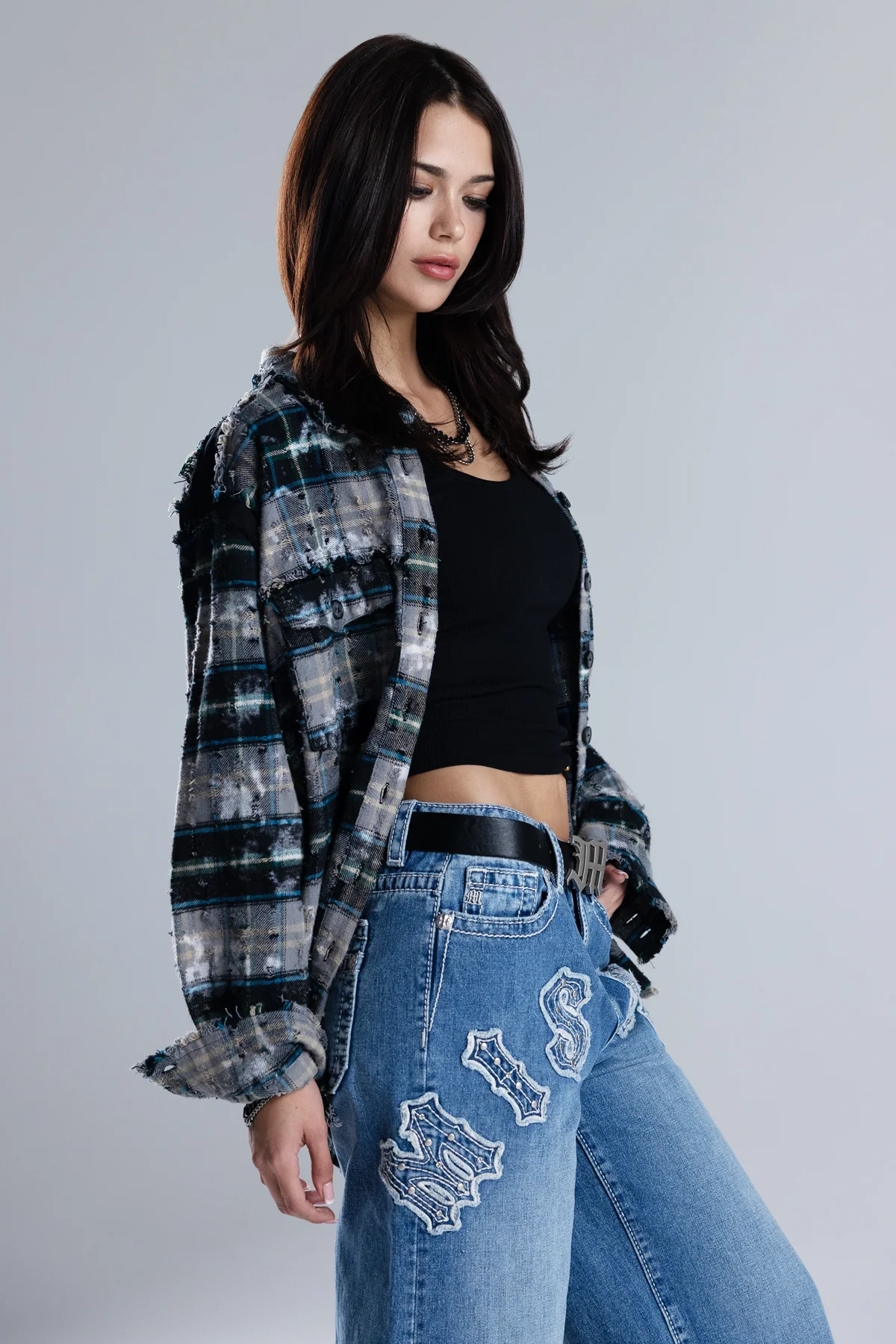 Malice Plaid Top - Image 5