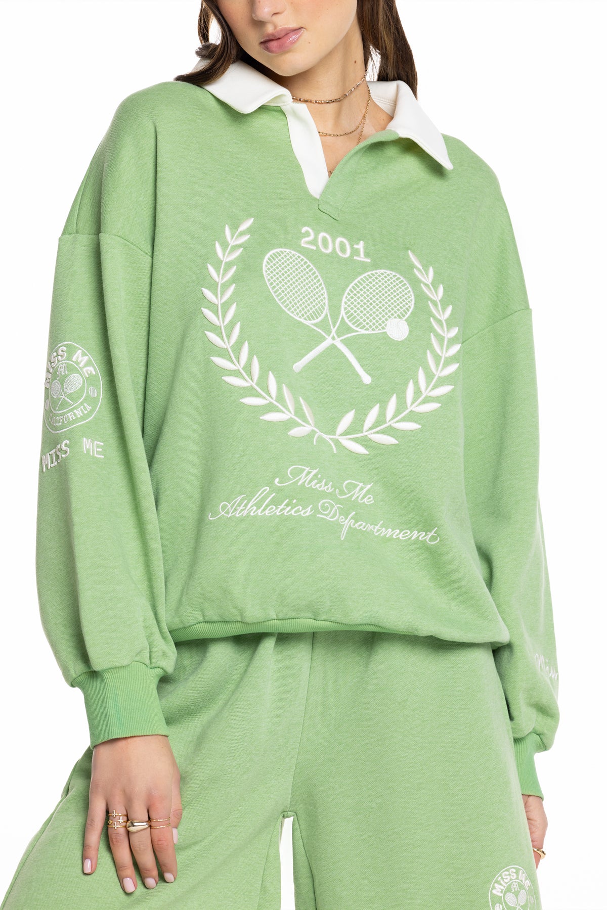 Saige Collared Pullover - Image 3