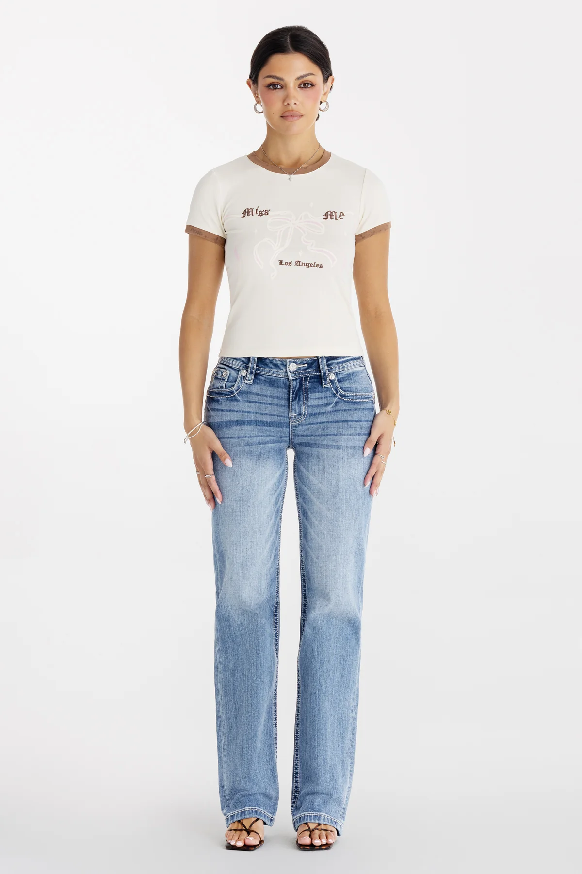 Soleil Ribbon Tee - Image 4