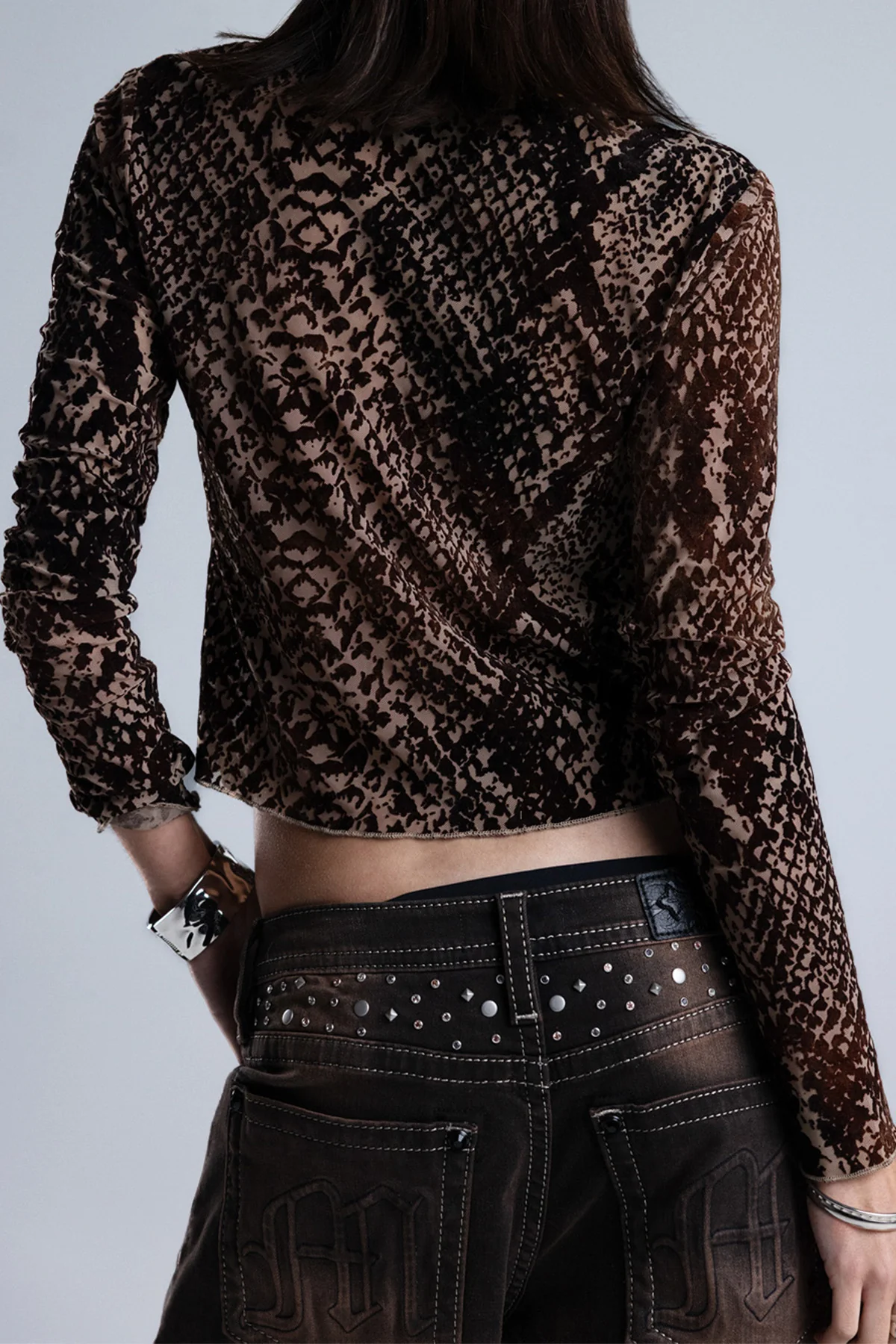 Sona Snakeskin Top - Image 4