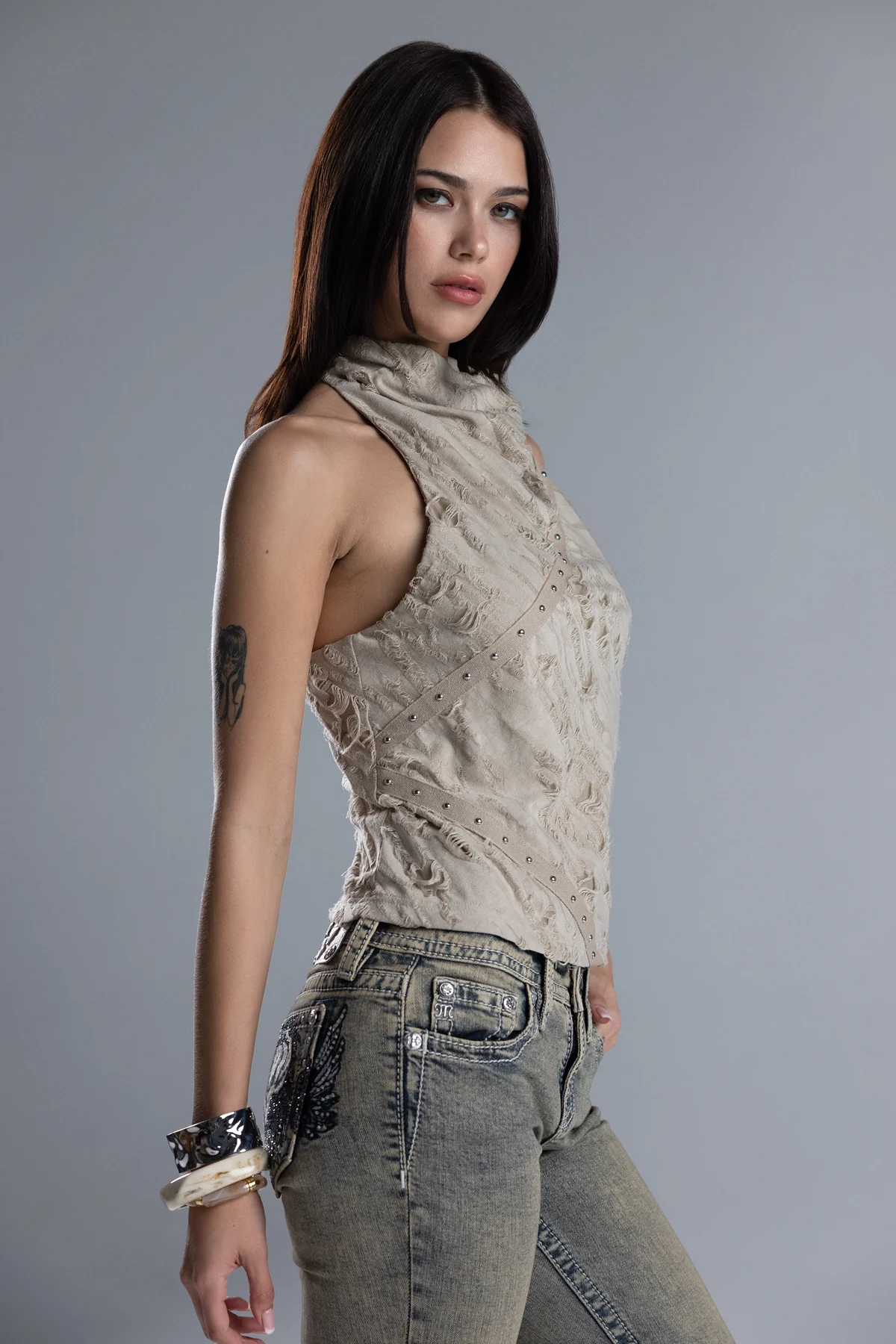 Susej Cowl Neck Top - Image 3