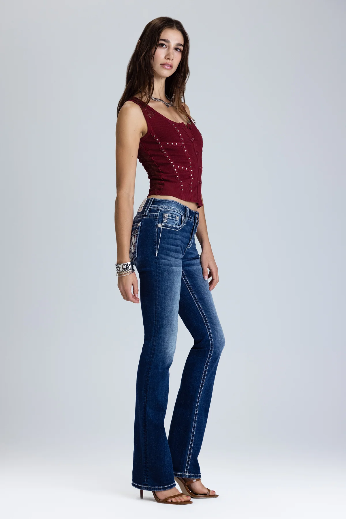 Trinity Wing Bootcut Jeans - Image 6