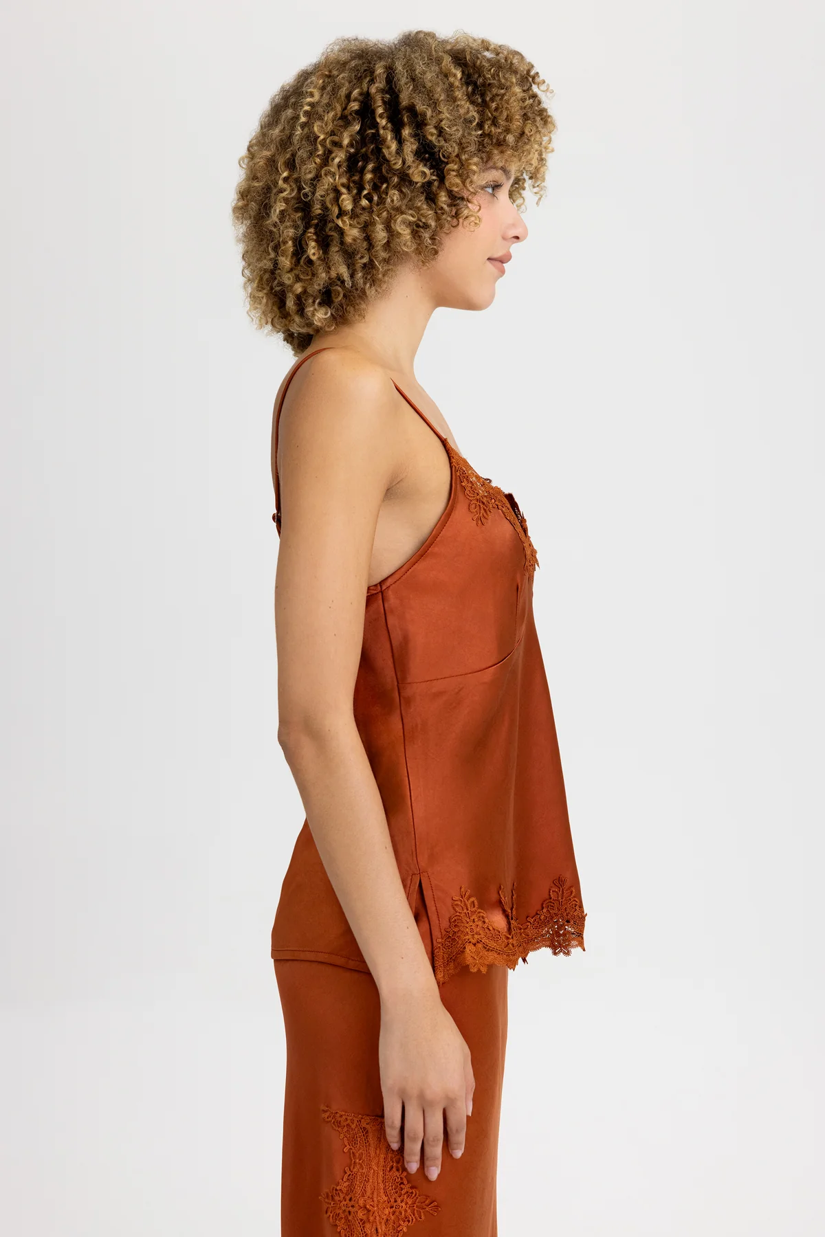 Valencia Satin Cami Top - Image 5