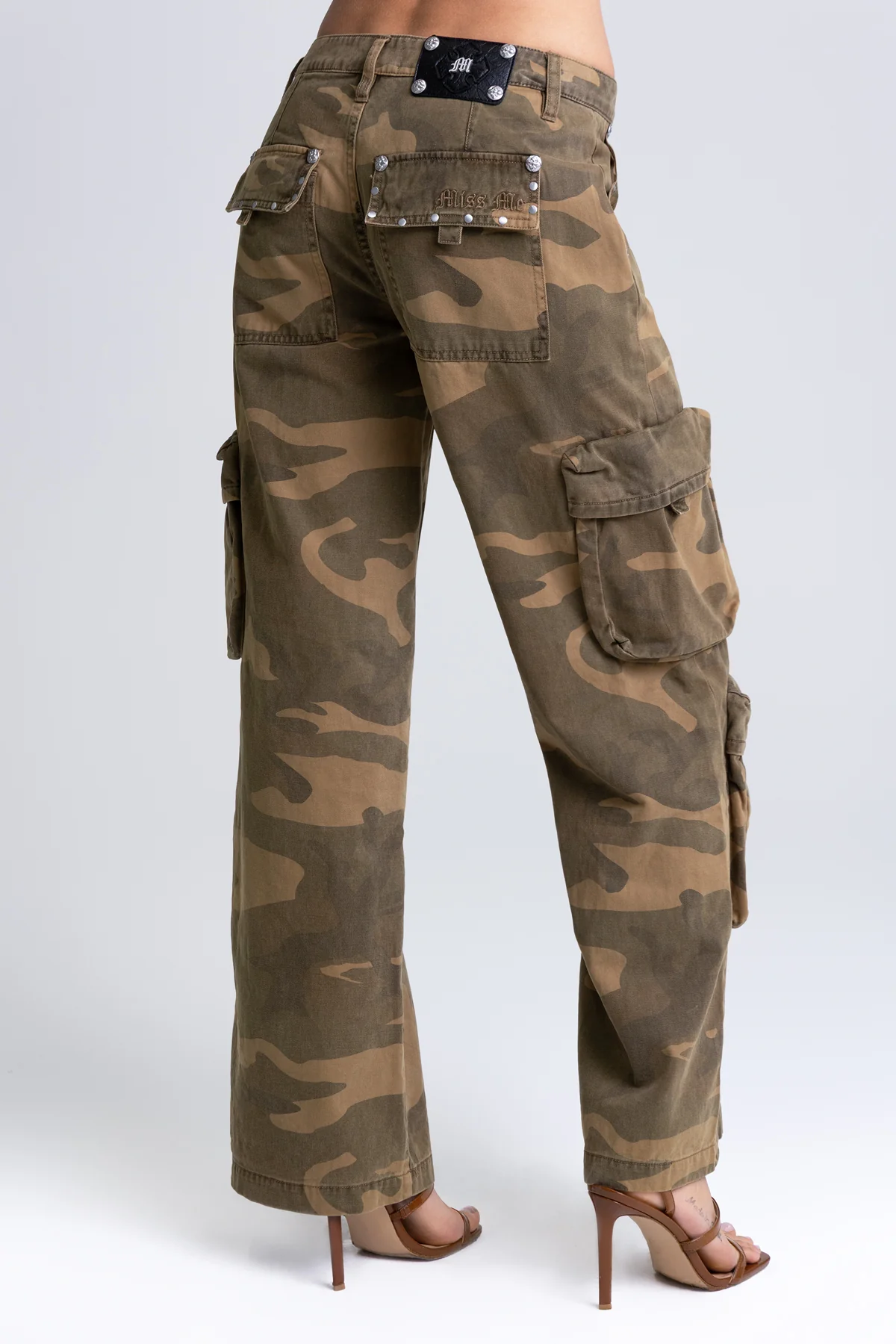 Vesper Studded Camo Cargos - Image 5